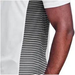 Mens Zeus Golf Shirt Close Up Side